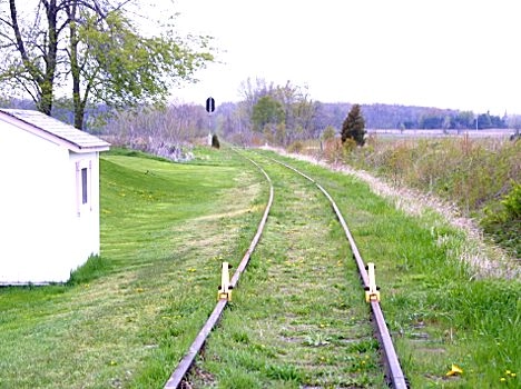 Raisin Center MI railroads