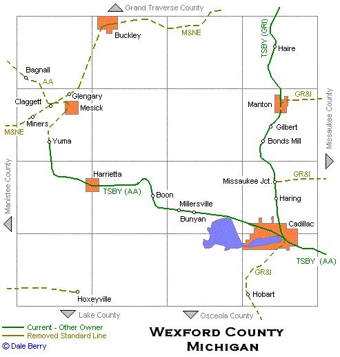 83 Wexford County Map