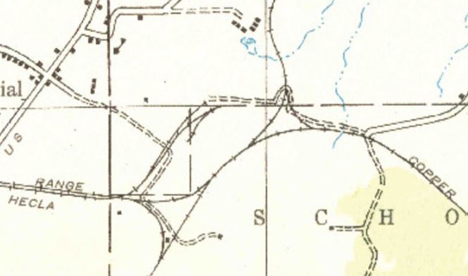 USGS Map of Calumet Junction, MI