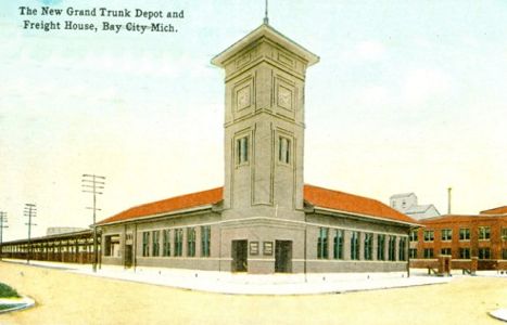 New GTW Depot and Freight House, Bay City