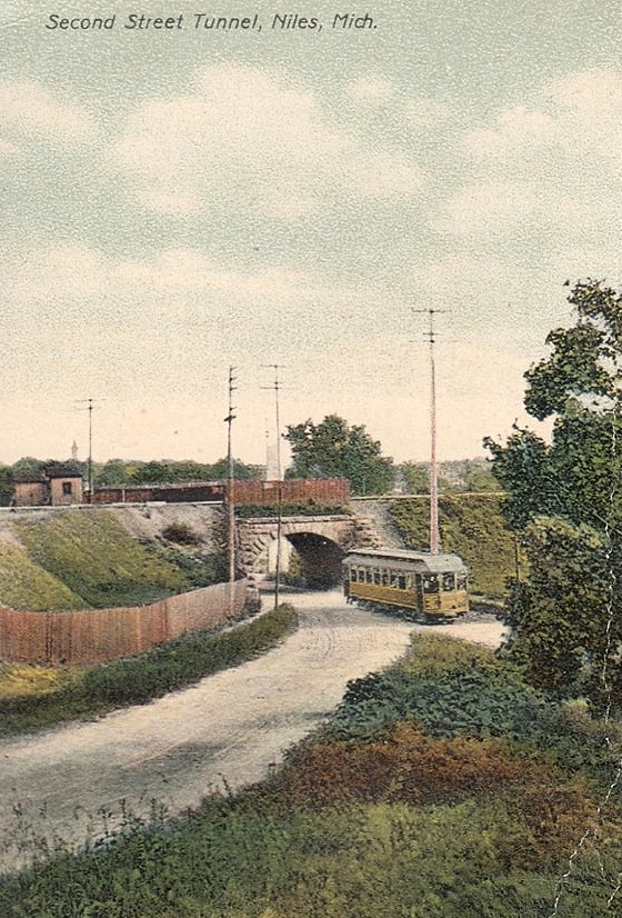 Niles Interurban Underpass Second Street