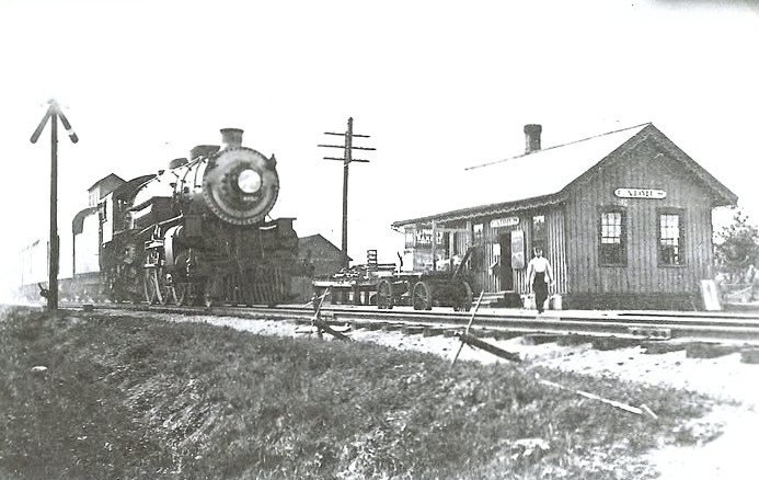 LSMS Cadmus Depot and Train
