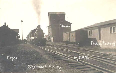 Sherwood depot and Elevator