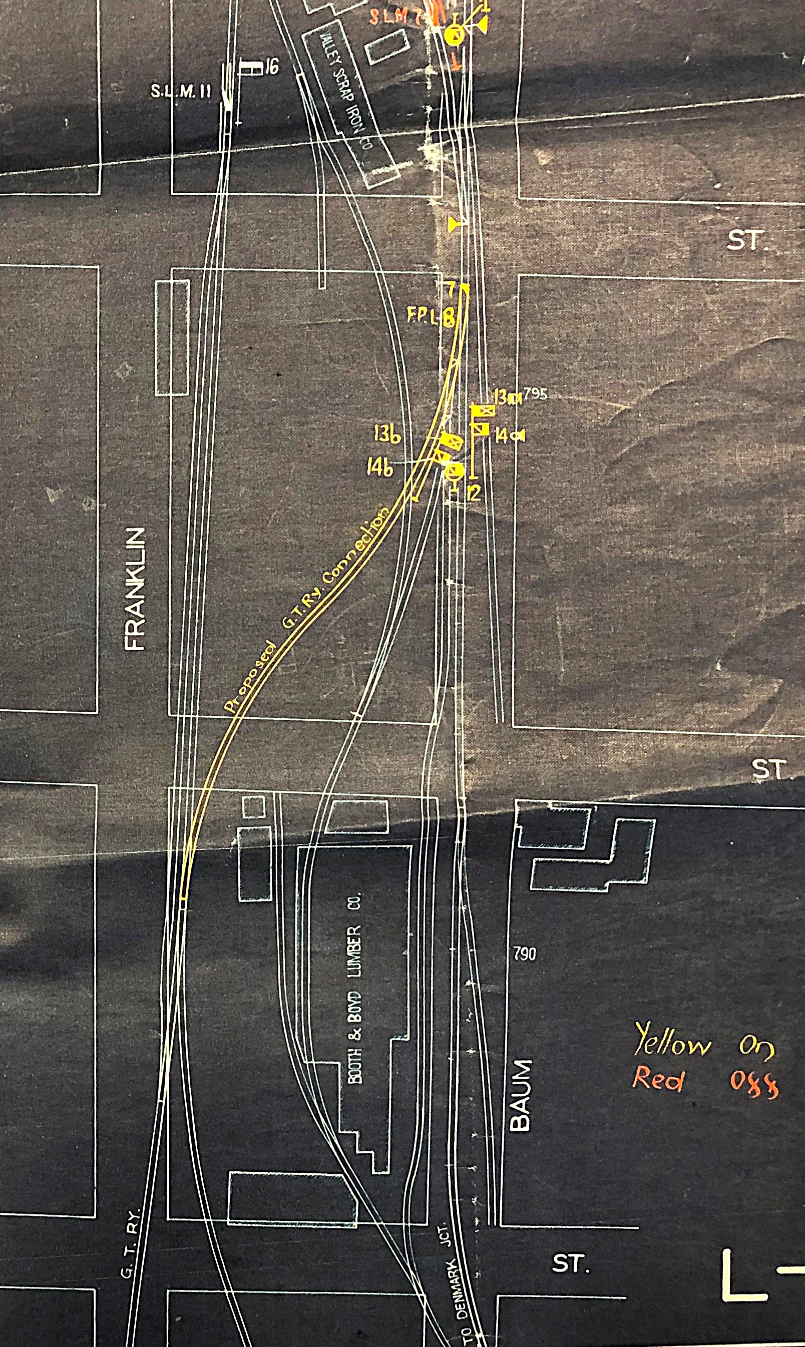 Merideth Street Map 1940
