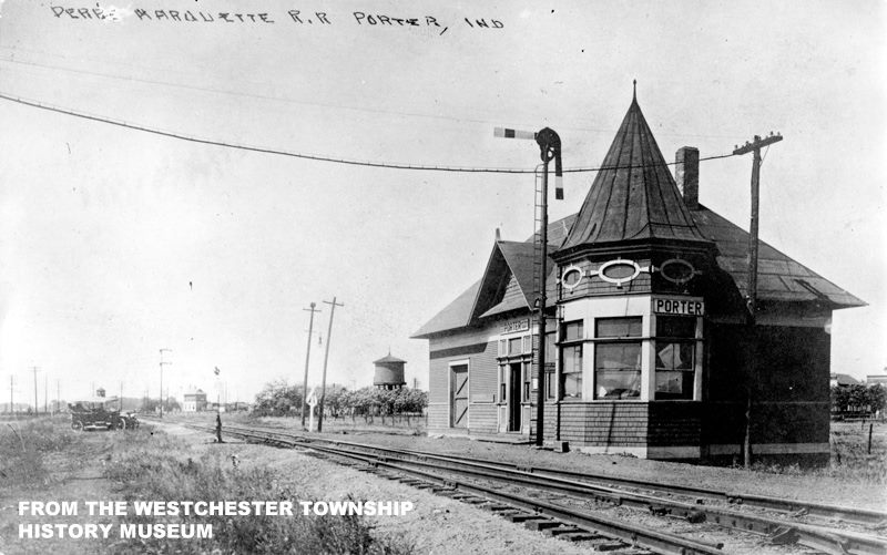 Porter IN Pere Marquette station