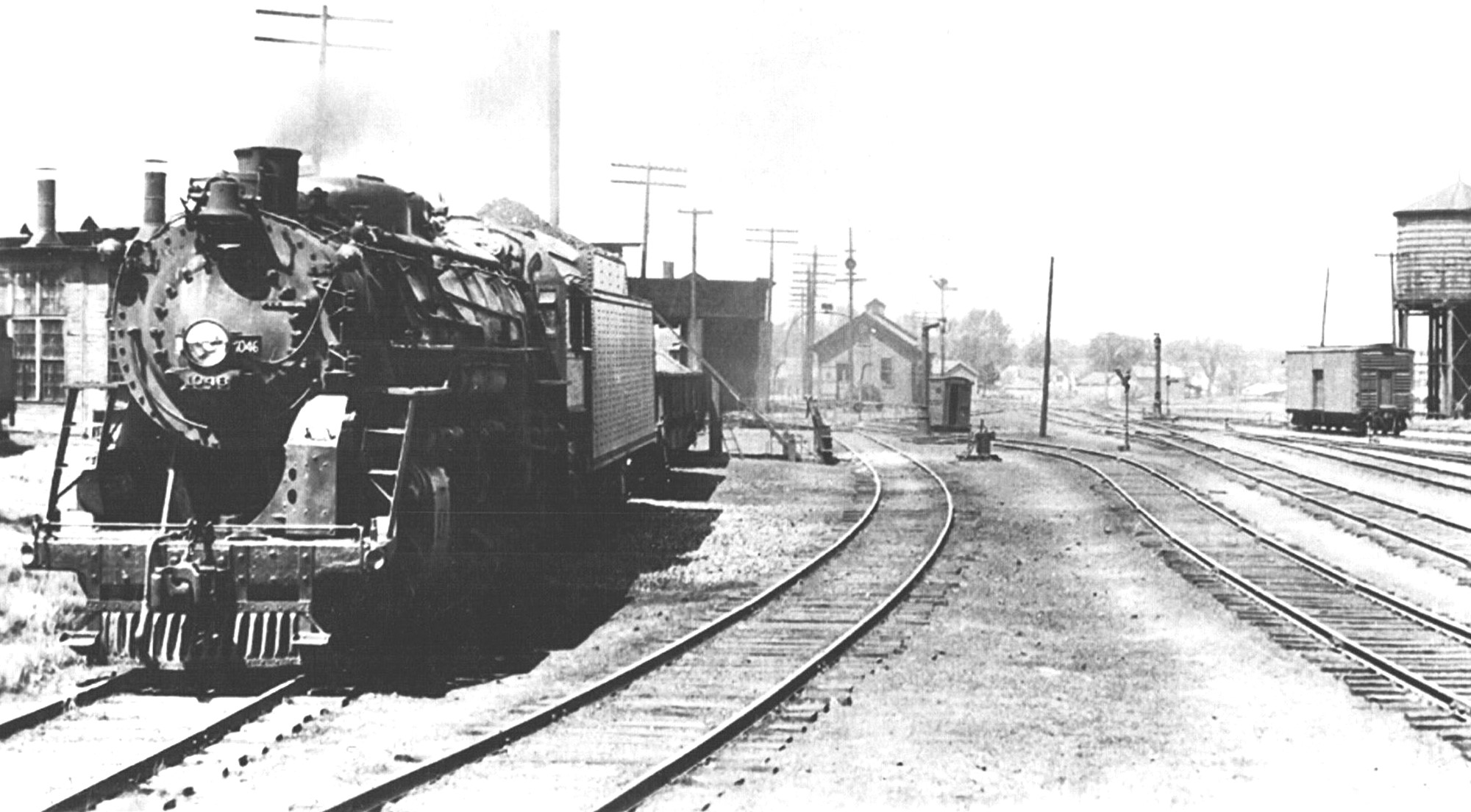 PM 1046 at Traverse City Boardman Yard