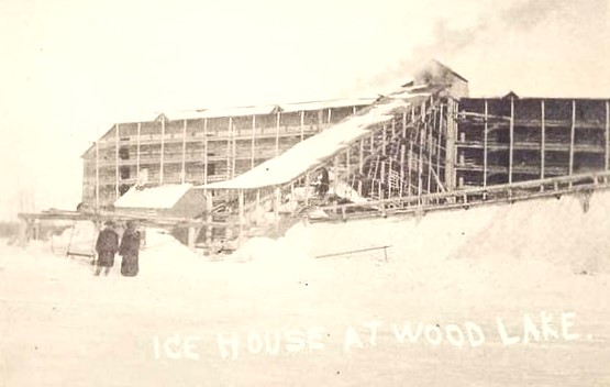 Pierson ice storage house