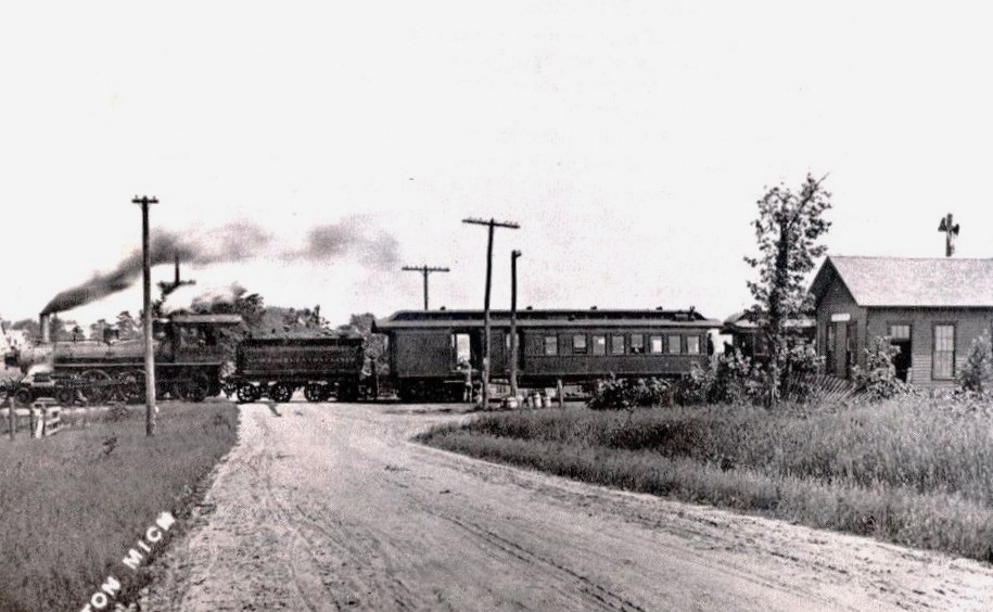 Tipton Depot and Train