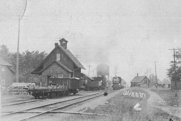 Old Wixom Railroad Scene