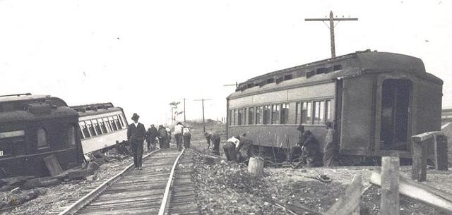 Mancelona Train Wreck