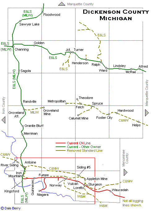 Dickenson County Map