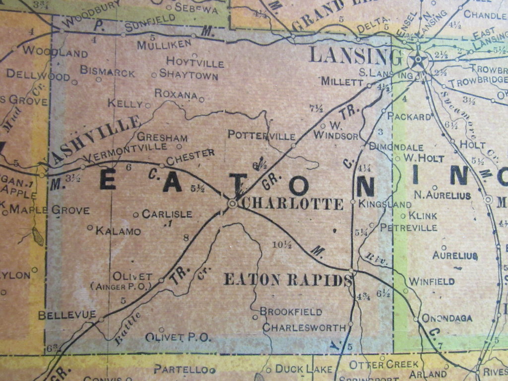 Eaton County Map