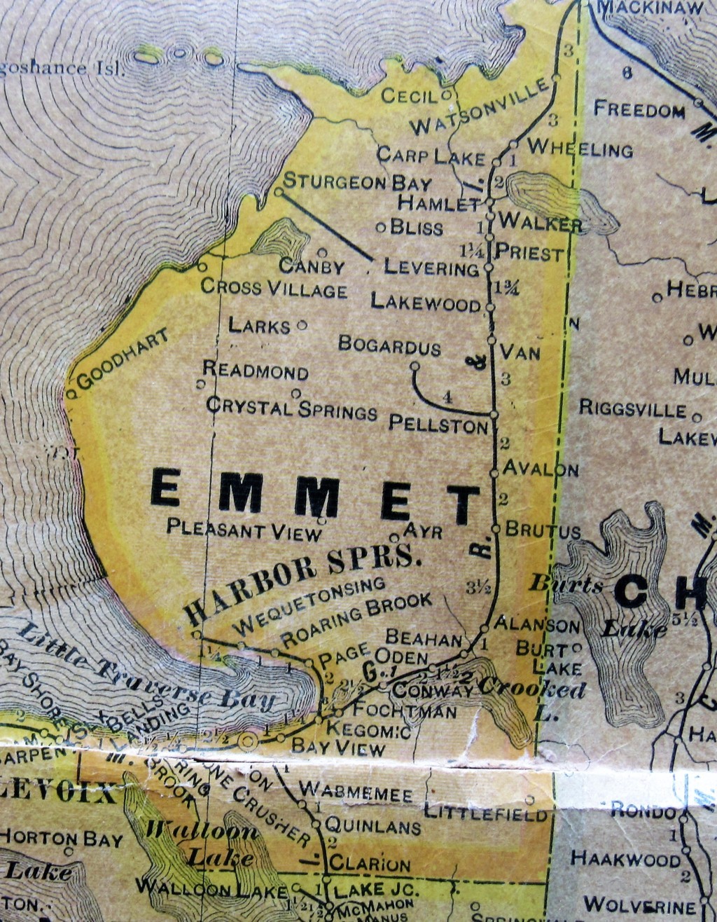 Emmet County Map