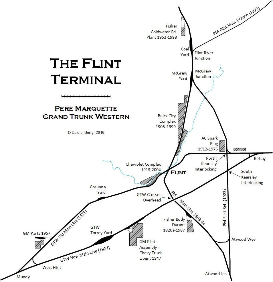 Flint Termina Map
